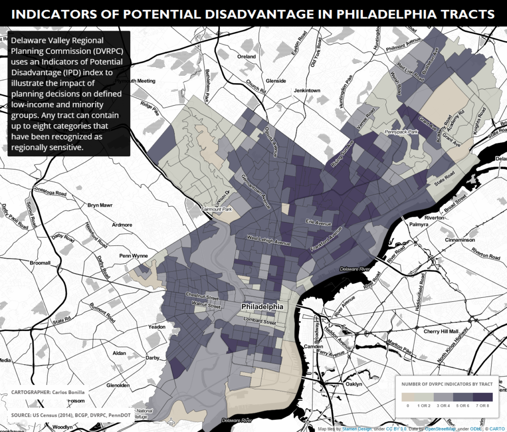 DVRPC Indicators of Potential Disadvantage