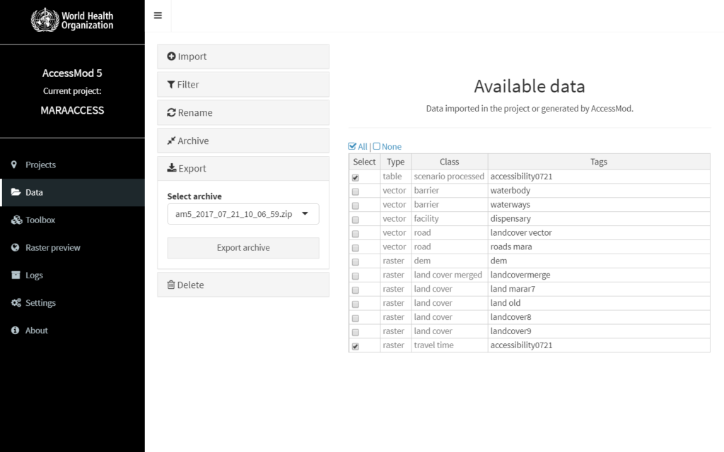 Figure 10 export data