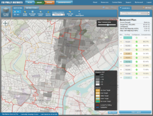 DistrictBuilder screenshot