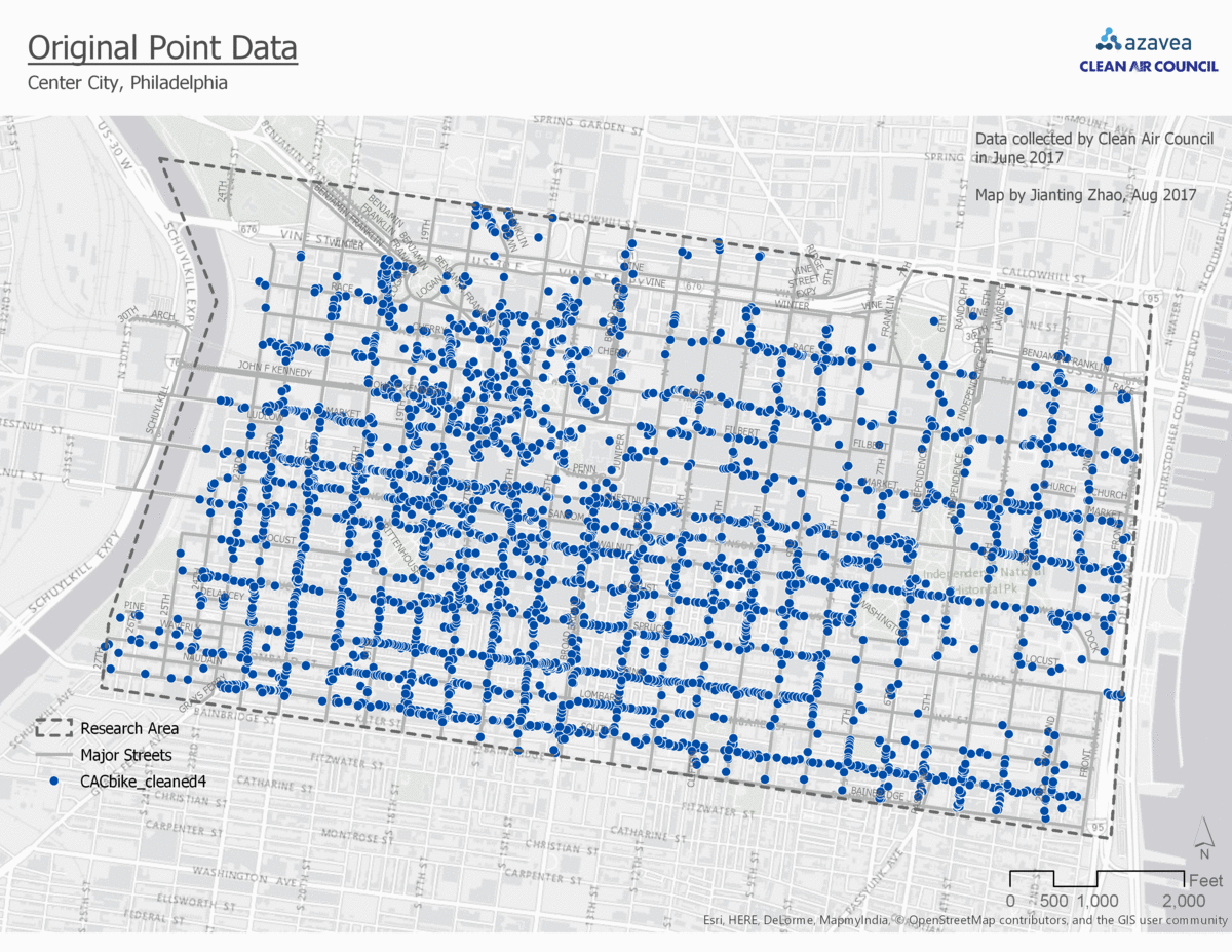 Bike parking aggregation methods