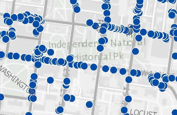 Point to Street Aggregation