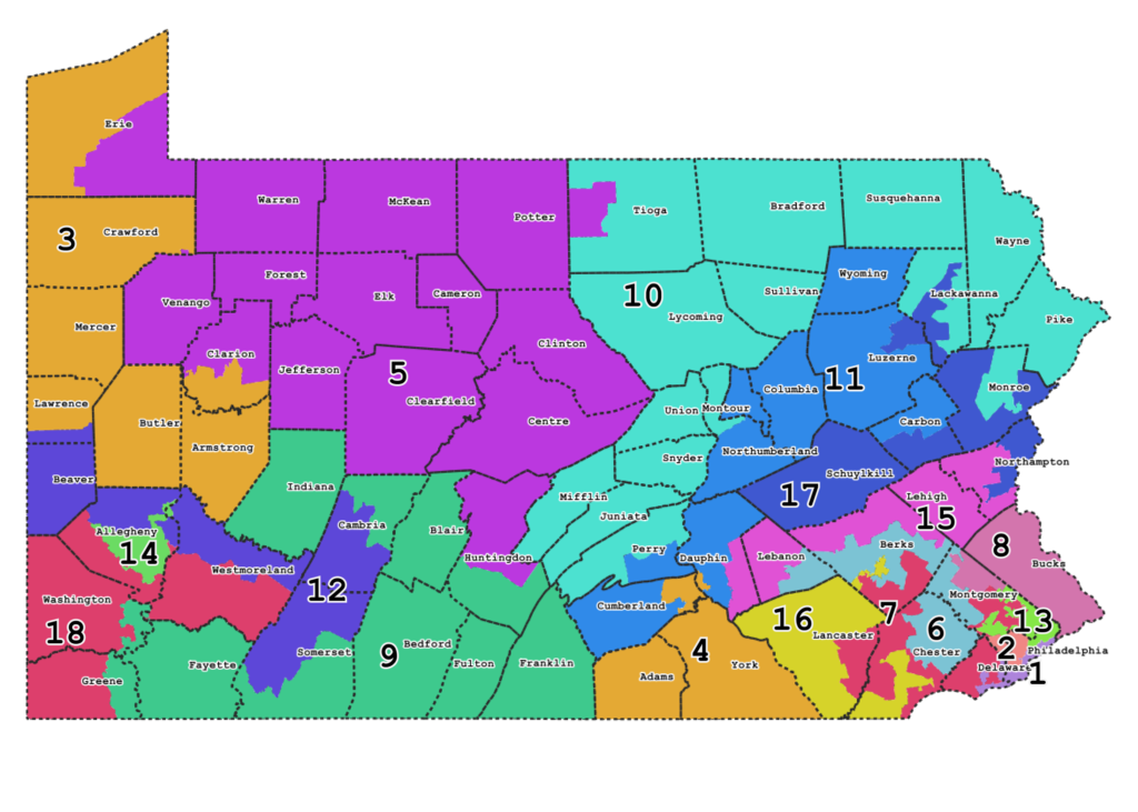 Pennsylvania Congressional Districts