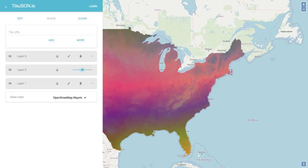 TileJSON.io Opacity Control