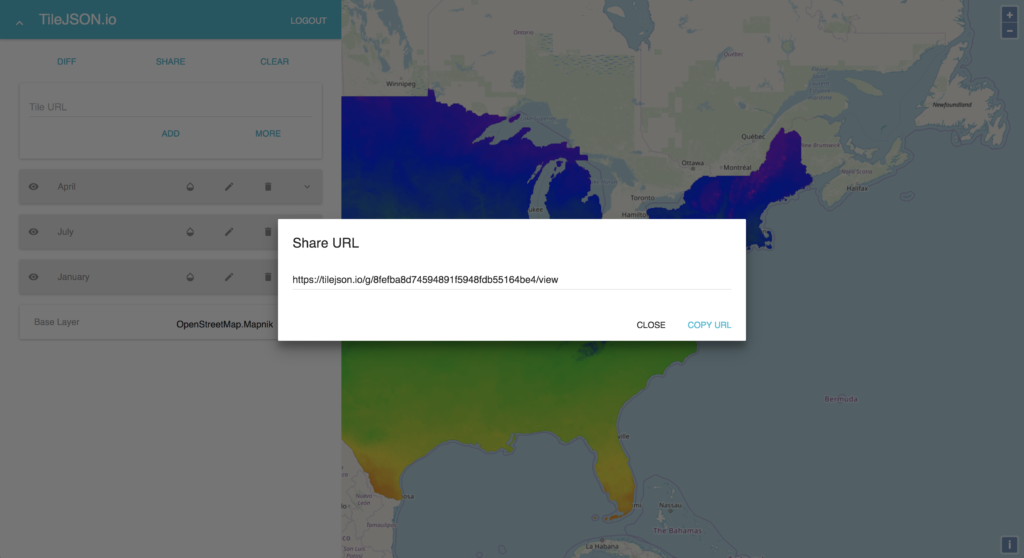 TileJSON.io Share URL