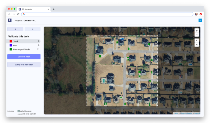screen showing annotate tool