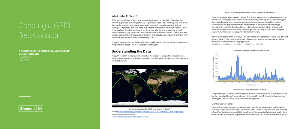 Spread from GEDI paper
