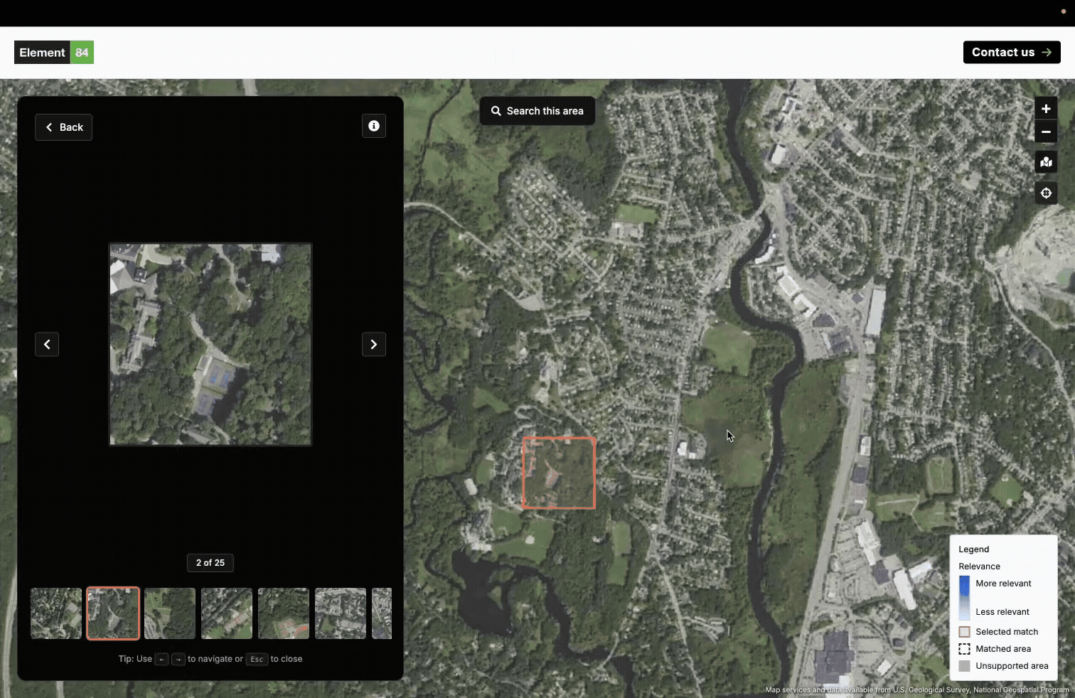 a gif showing the new chip picker functionality where users can view LLM-generated captions. In the gif, a user is selecting various chips and reading the captions associated with them. 
